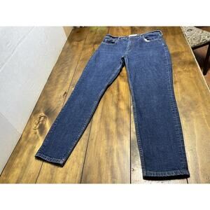 Everlane High Rise Skinny Jeans Womens Size 31 Dark Wash